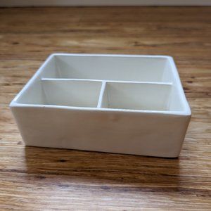 Rae Dunn "unmarked" storage container boxes for office